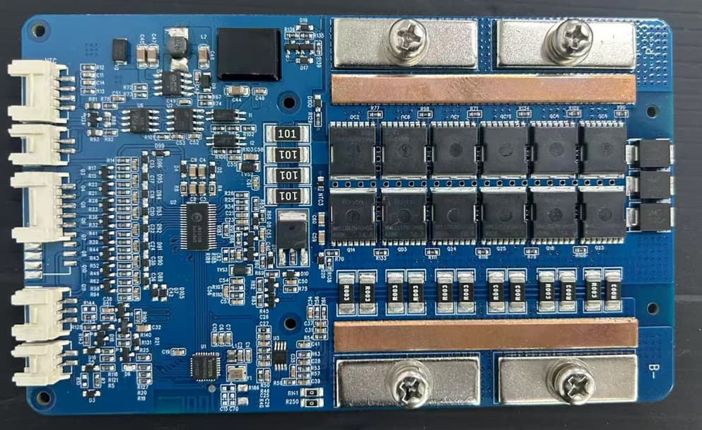 4S - 8S 100A 120A 150A 200A LiFePO4/NMC Passive Balance Software BMS