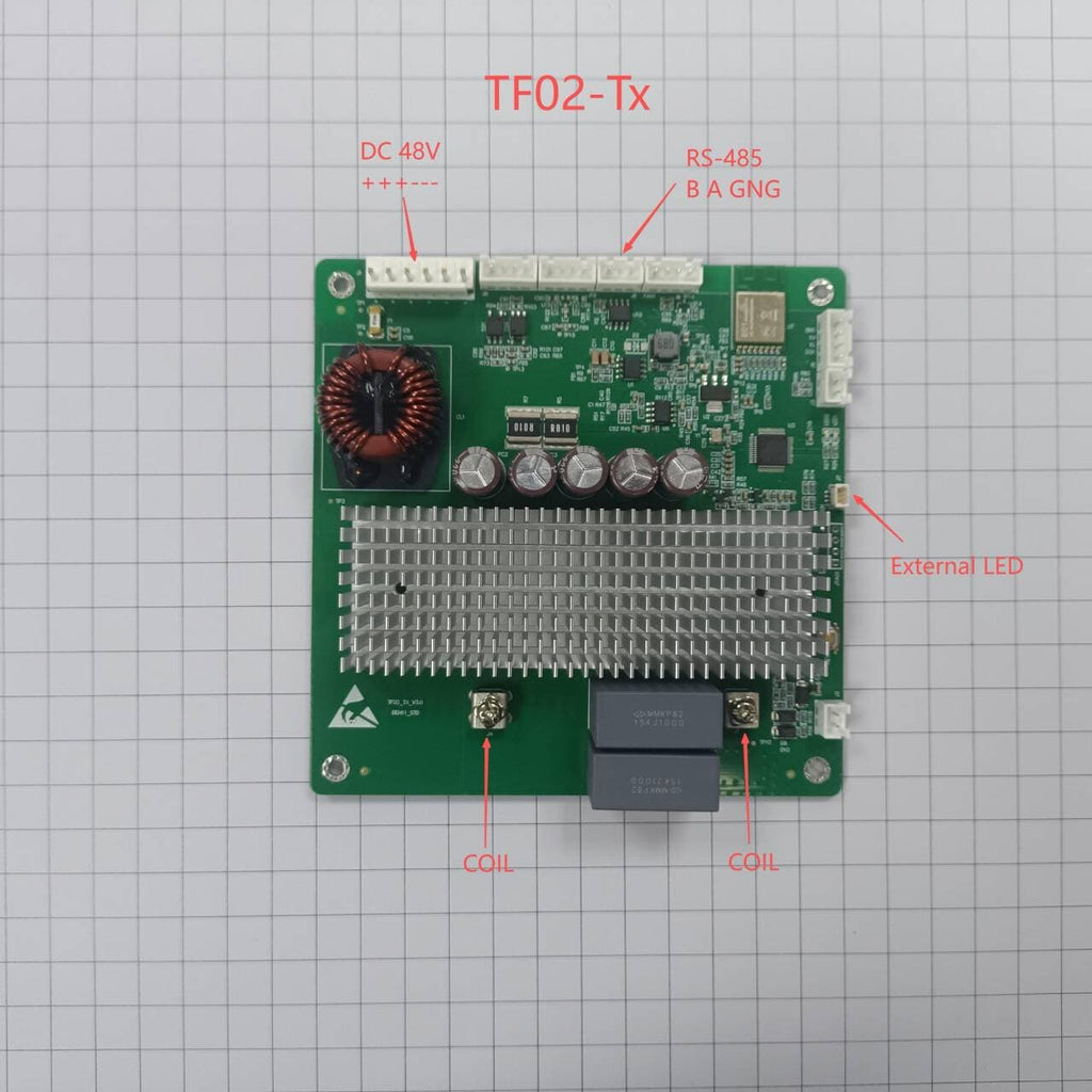 800W Industrial Wireless Charging Module | 54.2V 15A | OEM